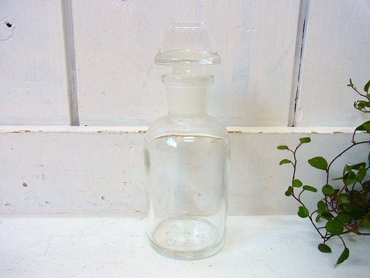 【PYREX】パイレックスの古いアンティーク・ガラス瓶/ガラスボトル USA