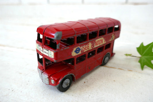 LONDON BY BUS ロンドンバス・英国・イギリス・2階建車両・ヴィンテージ・ミニカー・ブリキ