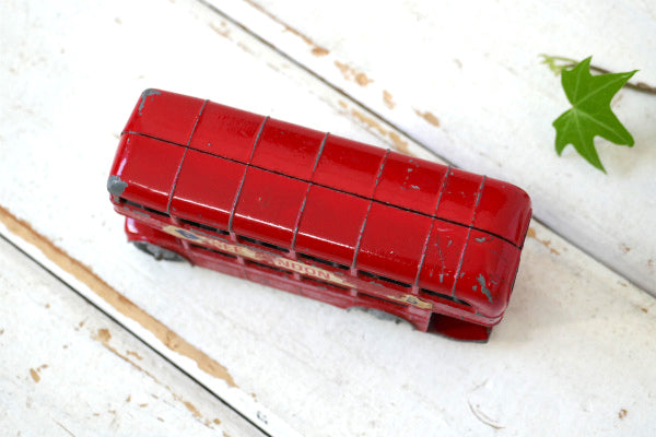 LONDON BY BUS ロンドンバス・英国・イギリス・2階建車両・ヴィンテージ・ミニカー・ブリキ