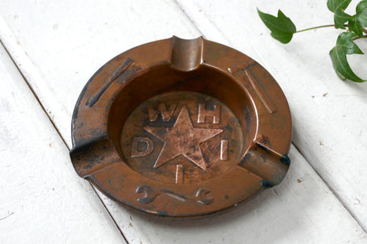 WHDII ★ハンマー・レンチ・ドライバー・工具・模様 アドバタイジング・ヴィンテージ・灰皿・USA