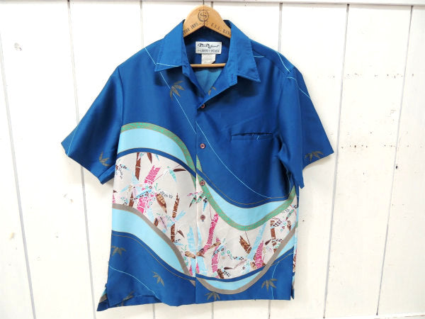 【リバティ・ハウス×Tori Richard】トリ・リチャード・和柄・ビンテージ・アロハシャツ・古着