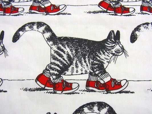 【クリバンキャット】Kliban Cat・ヴィンテージ・ユーズドシーツ(ボックスタイプ) USA