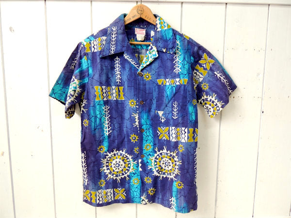 Lei-O-Hawaii SPORTSWEAR ヴィンテージ アロハシャツ ハワイアンシャツ 古着 アメカジ