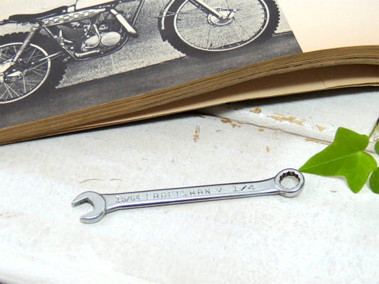 【CRAFTSMAN】ヴィンテージ・コンビネーションレンチ・クラフトマン・工業系