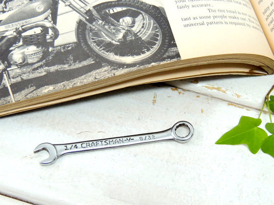 クラフトマン・1/4 ヴィンテージ・コンビネーションレンチ・USA・工業系