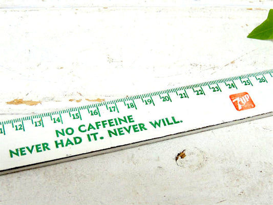 【7UP・セブンアップ】センチ&インチ表示・ヴィンテージ・ルーラー/定規/ものさし・アドバタイジング