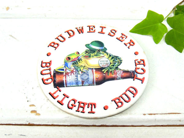 Budweiser バドワイザー・ビール・ヴィンテージ・缶バッジ・USA・ドリンク