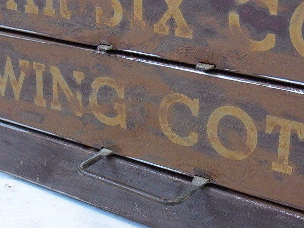 【AMERICAN THREAD CO】アンティーク・糸巻き・収納ケース/ディスプレイケース