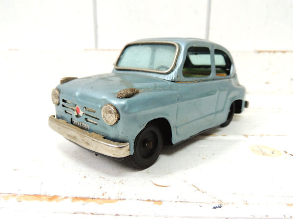 バンダイ製・FIAT600 フィアット600・ヴィンテージ・ブリキカー・ブリキ自動車・イタリア車