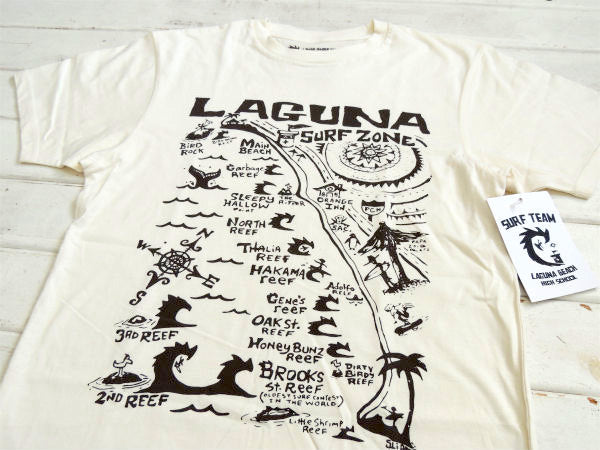 カリフォルニアスタイル・ラグナビーチ・ハイスクール・サーフィン・チーム・限定Tシャツ・セレクト