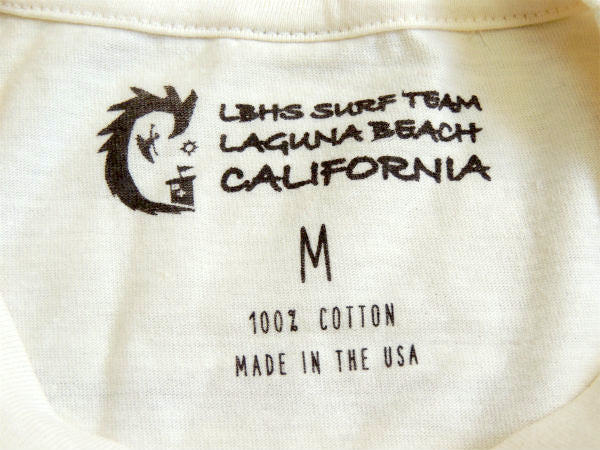 カリフォルニアスタイル・ラグナビーチ・ハイスクール・サーフィン・チーム・限定Tシャツ・セレクト