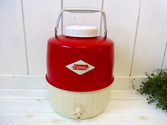 Coleman コールマン ダイアモンドロゴ ヴィンテージ ウォータージャグ USA