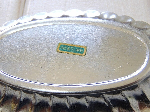 【サンディエゴ動物園】メタル製×ガラス製・動物柄・ヴィンテージ・トレイ/小物トレイ