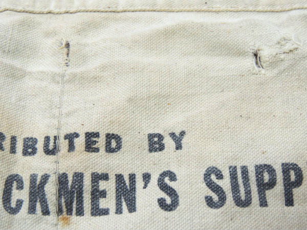 【CALIFORNIA×サンフランシスコ】ポケット付き・ヴィンテージ・ワークエプロン・ワークスタイル