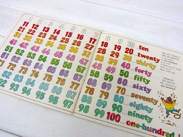 1979年・数字のヴィンテージ・学習絵本 USA