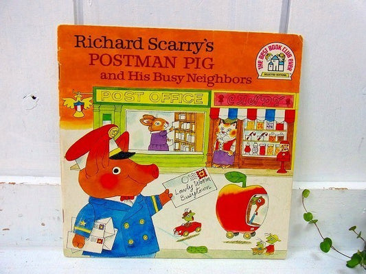 【リチャードスキャリー】1978年・ヴィンテージ・絵本 USA