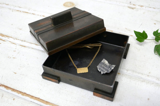 HICKOK ヒコック アールデコ アンティーク ジュエリーケース 宝石箱 トリンケットボックス