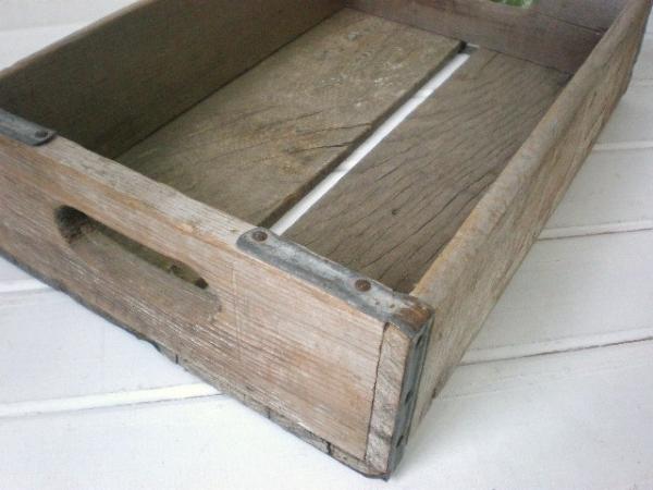 7UP　ビンテージ・ウッドボックス木箱