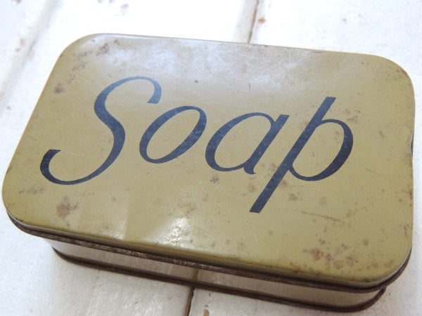 USA 石鹸箱 Soap ミリタリー・ティン・ヴィンテージ・ソープケース・石鹸ケース・缶