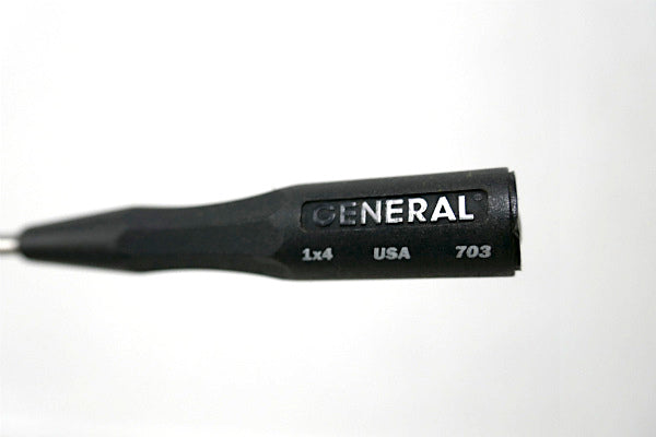 ゼネラル・GENERAL ブラックハンドル・ヴィンテージ USA プラス ドライバー 工具 tool