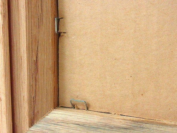 ヴィンテージ・木製フレーム/額縁/フォトフレーム/無垢材 USA