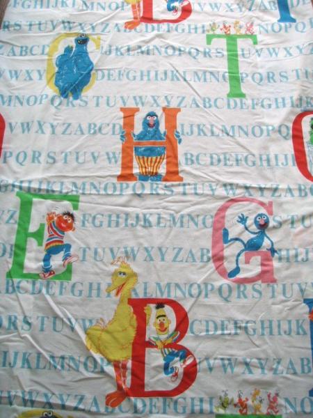 USA セサミストリート・ユーズドシーツ