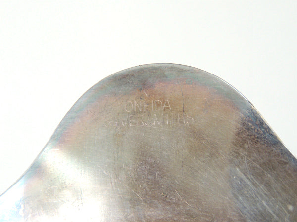 ONEIDA シルバープレート シェル型 ヴィンテージ トレイ ソープディッシュ キャンデイトレイ