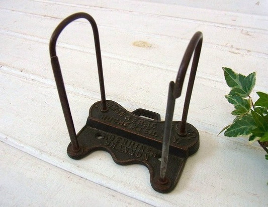 【SHANNON】メタル製・アンティーク・伝票ホルダー/伝票刺し USA