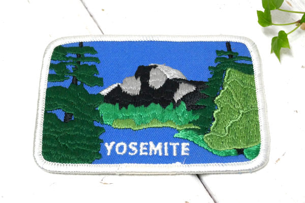 カリフォルニア YOSEMITE ヨセミテ国立公園 デッドストック ヴィンテージ 刺繍 ワッペン パッチ ファッション USA