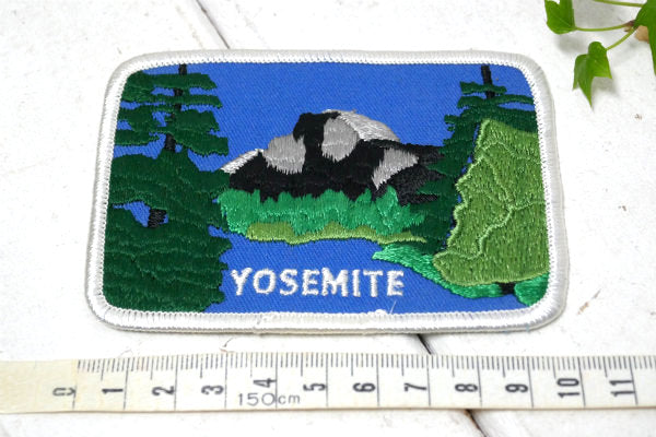 カリフォルニア YOSEMITE ヨセミテ国立公園 デッドストック ヴィンテージ 刺繍 ワッペン パッチ ファッション USA