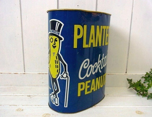 【PLANTERS】ミスターピーナッツ・ヴィンテージ・ごみ箱/トラッシュカン/ダストボックス USA