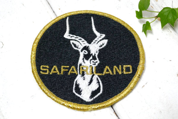 1964's サファリランド・SAFARILAND ヴィンテージ・刺繍 ロゴ ワッペン ミリタリー