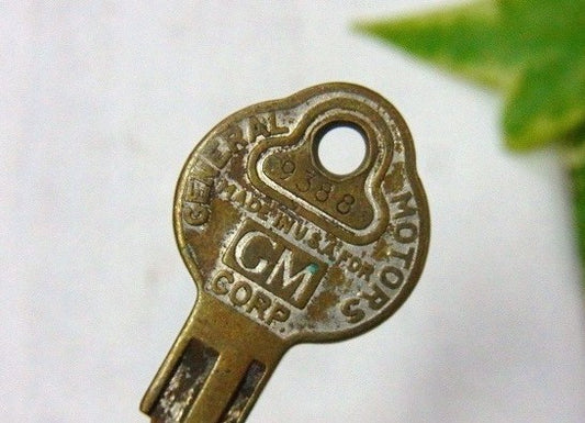 【GM】ゼネラルモーターズ・アメリカ・ビンテージ・自動車関連・鍵・キー・USA