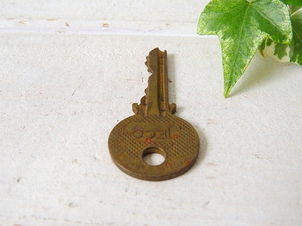 JECO CANDA 真鍮製 アンティーク キー トロント 鍵 古鍵 キーホルダー