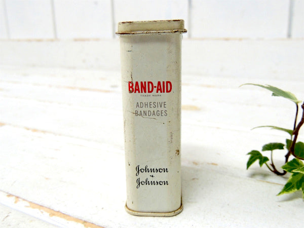【ジョンソン&ジョンソン】1960's~バンドエイド・小さなヴィンテージ・ティン缶/ブリキ缶 USA