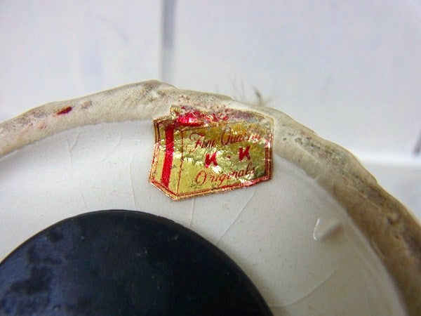 【プードル】陶器製・アンティーク・貯金箱/コインバンク/犬