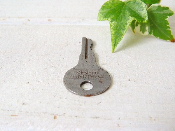 【CYLINDER/LOCK/C263】ビンテージ・鍵・キー・USA・シリンダー