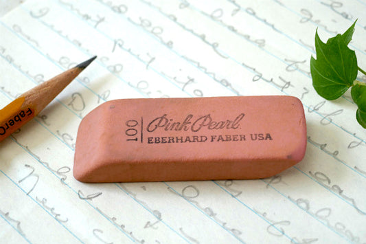 ピンク100 USA Pink Pearl USED・ビンテージ・消しゴム・ステーショナリー 文房具