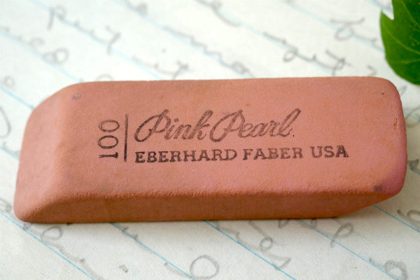 ピンク100 USA Pink Pearl USED・ビンテージ・消しゴム・ステーショナリー 文房具