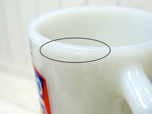 【Fire King】ファイヤーキング・AAMCO・ビンテージ・マグカップ/アドマグ/オートパーツ