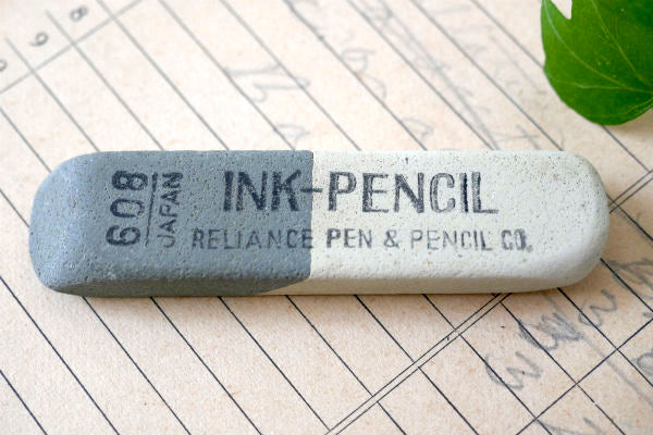 INK-PENCIL 608 USED・ビンテージ・消しゴム・ステーショナリー 文房具 砂消しゴム