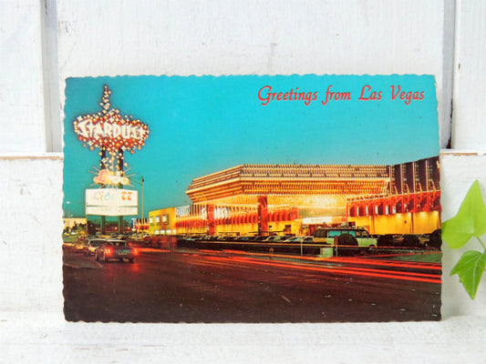 【ラスベガス・夜景・写真】1960s~・ネオンサイン・アメ車・ホテル・ビンテージ・ポストカード・葉書