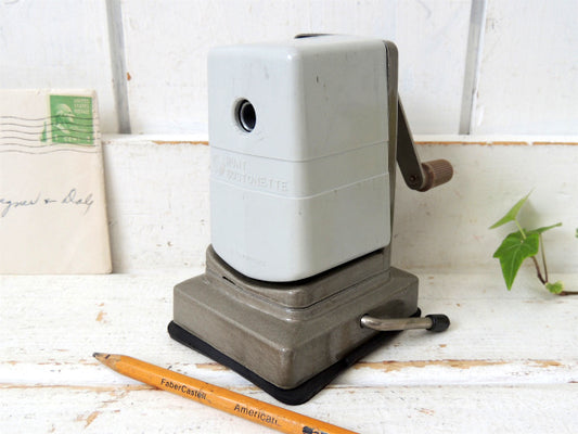 【HUNT BOSTONETTE】バキュームタイプ・ビンテージ・ペンシルシャープナー/鉛筆削り/工業