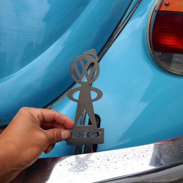 【Mr.バブルヘッド型】VW・トッパー・カーバッジ・エンブレム・プレート・自動車関連・アクセサリー