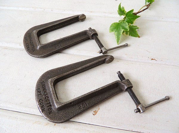 【BRINK&COTTON】ヴィンテージ・シャコ万力/C型クランプ/インダストリアル