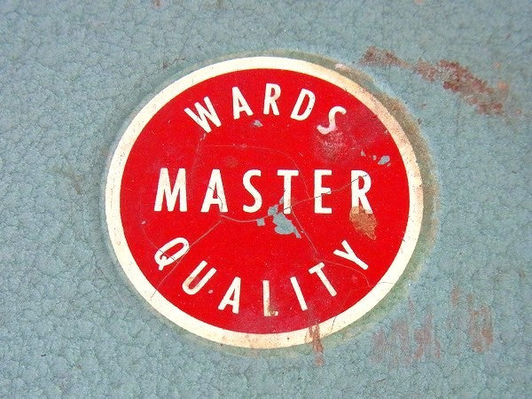 【WARDS MASTER QUALITY】アンティーク・卓上チェスト/キャビネット/工具箱