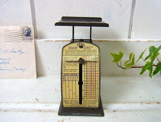 【IDL】郵便用・小さなアンティーク・ポスタルスケール/量り USA