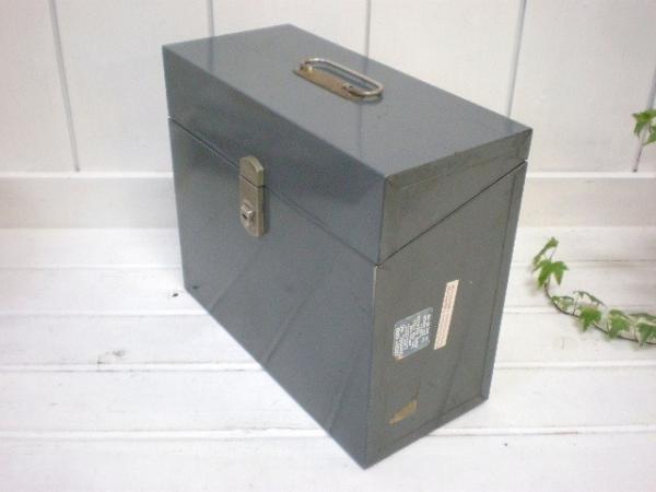 【USA・イーグルロック】ビンテージ・スチールケース・インダストリアル・ファイルボックス・工具箱