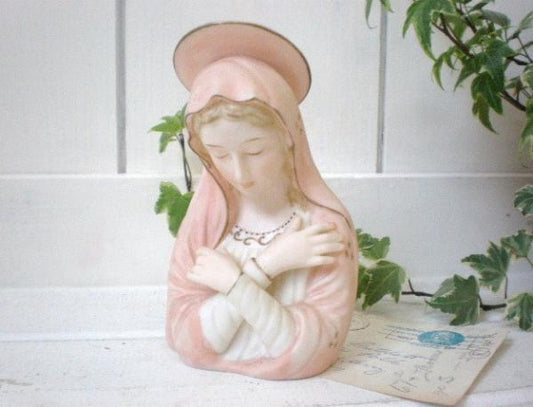 アンティーク 陶器マリア