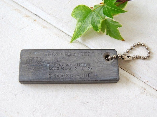 【SHAVING EDGE/フャイヤー・スターター】ビンテージ・キーホルダー・US